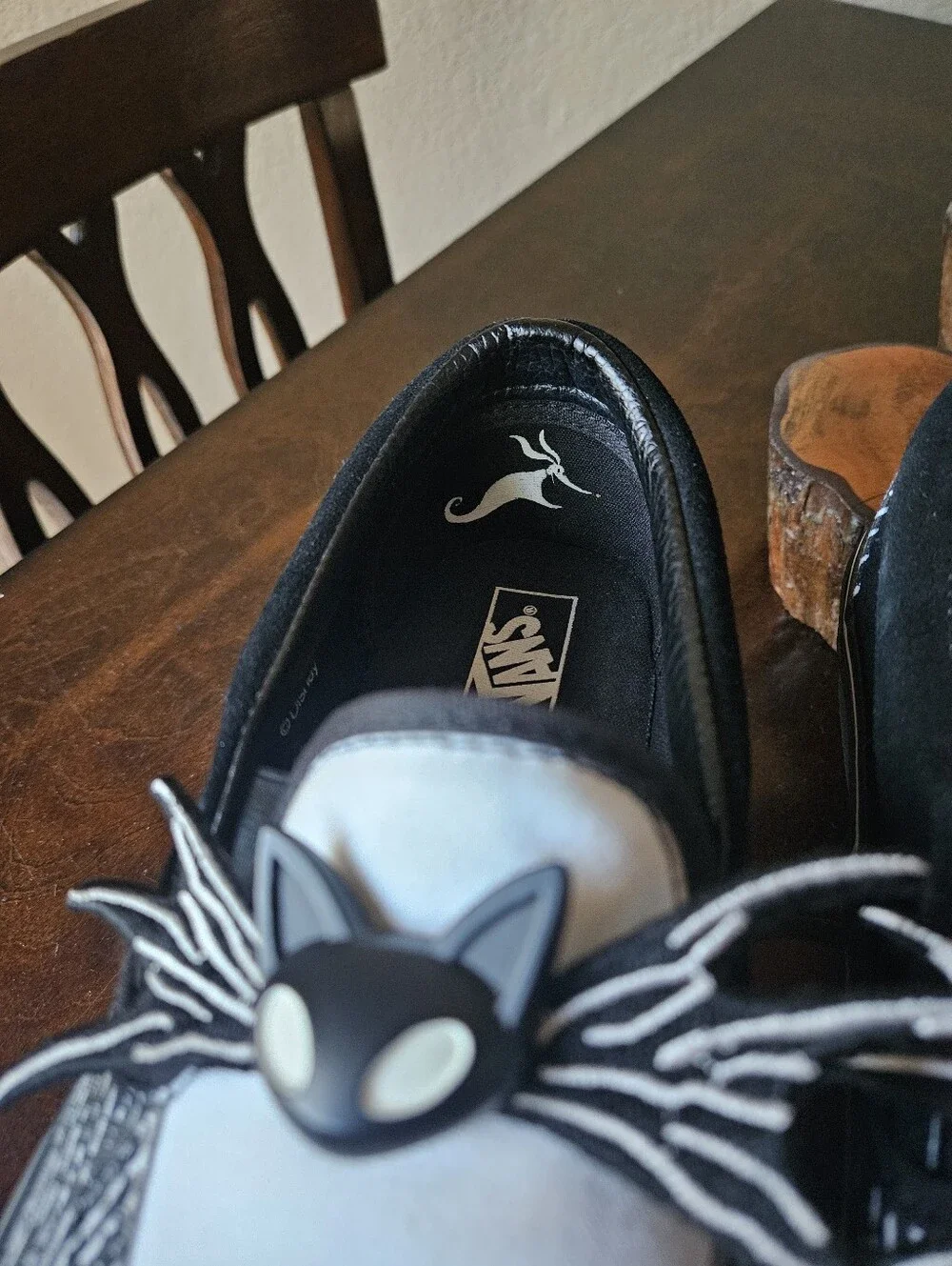 Vans The Nightmare Before Christmas Jack Skellington Slip-On —  NWOB